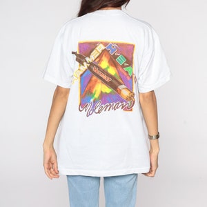 Hammerhead Moleman Vermeer Shirt Graphic Tshirt 90s Mountain Fruit of the loom T Shirt 1990s Vintage Tee Single Stitch Extra Large xl image 7