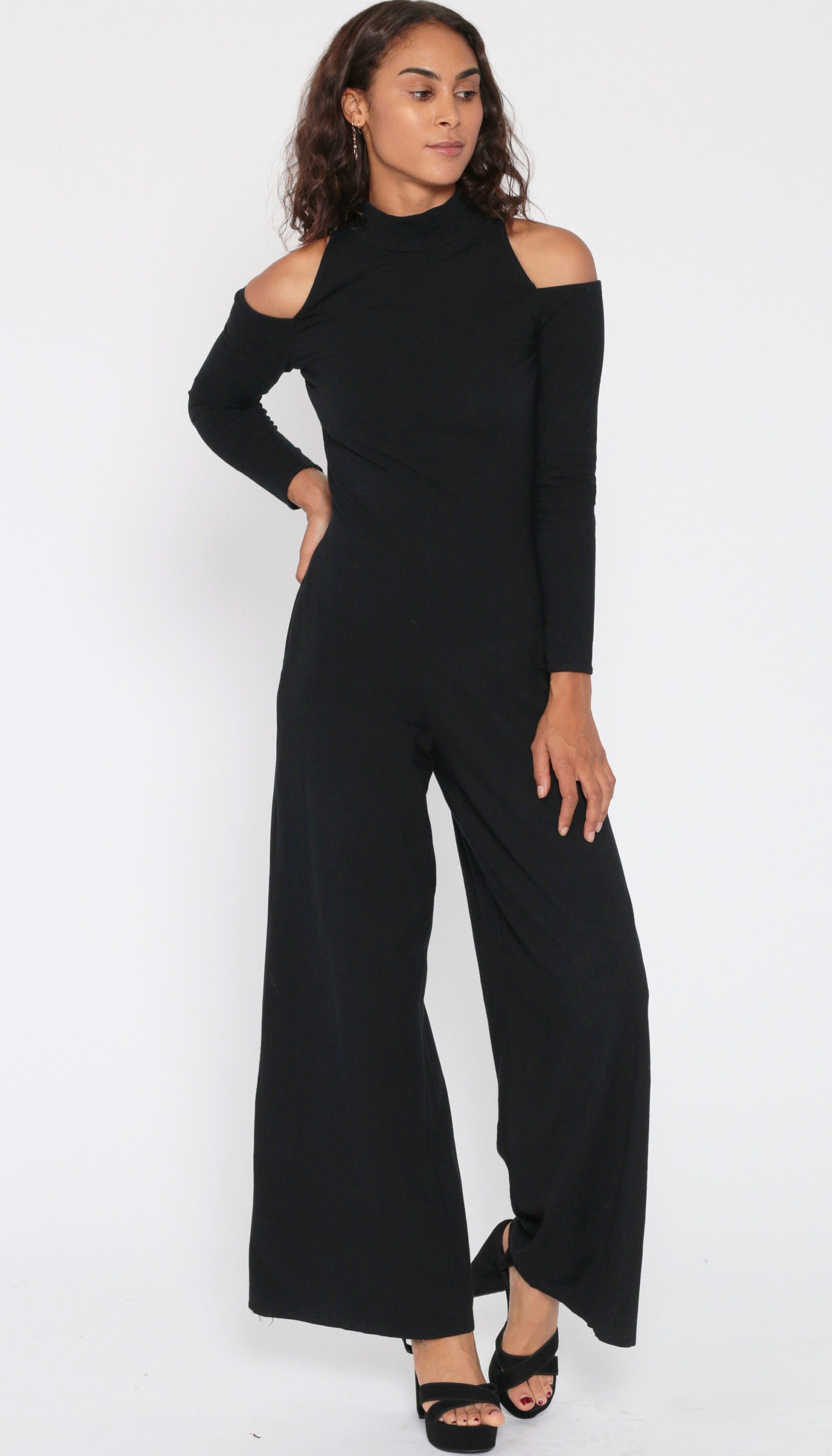 velour jumpsuit 90s