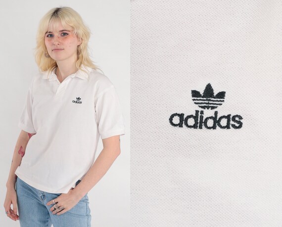 button up adidas shirt