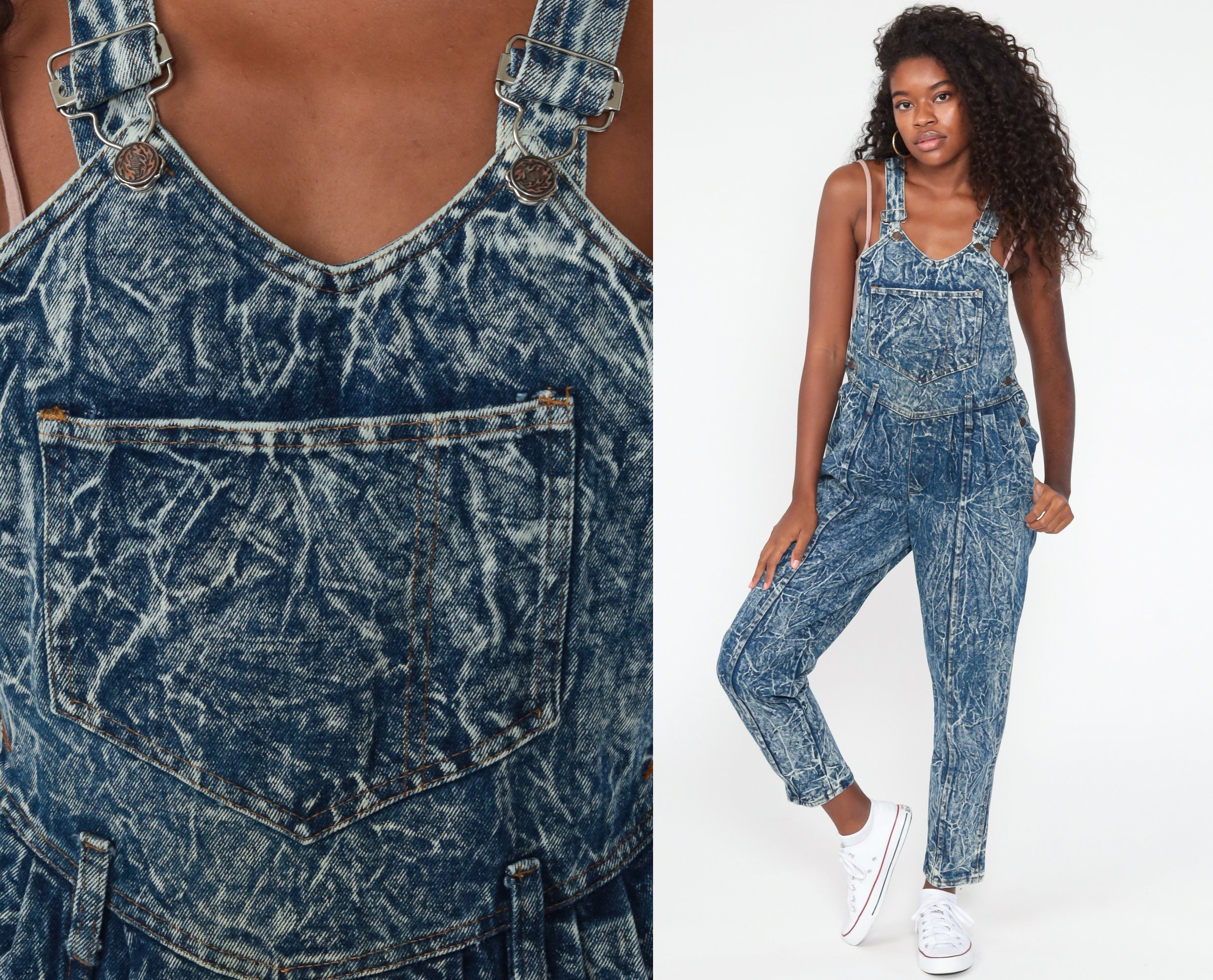 tapered dungarees