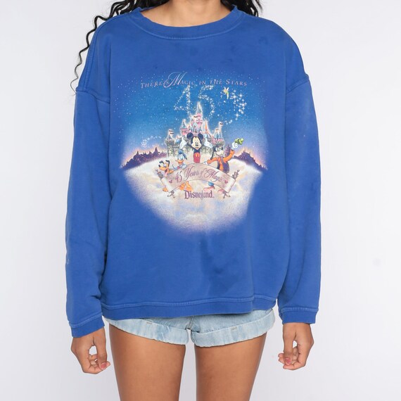 Y2K Disneyland Sweatshirt -- Y2K Distressed 45 Ye… - image 6