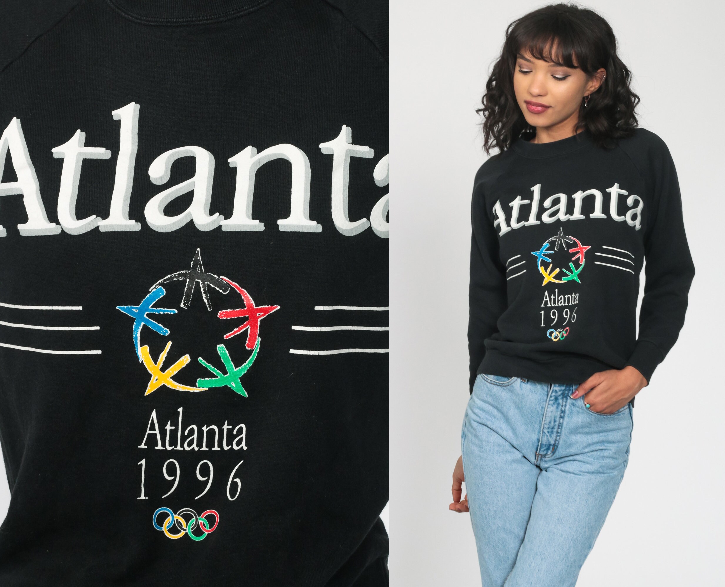 1996 olympics crewneck