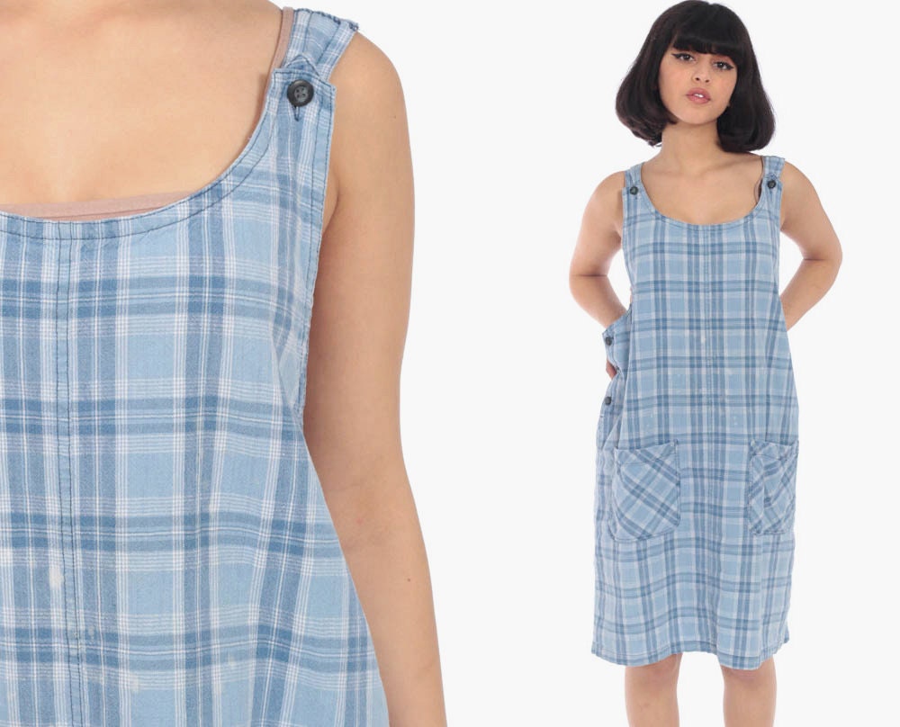 80s overall dress