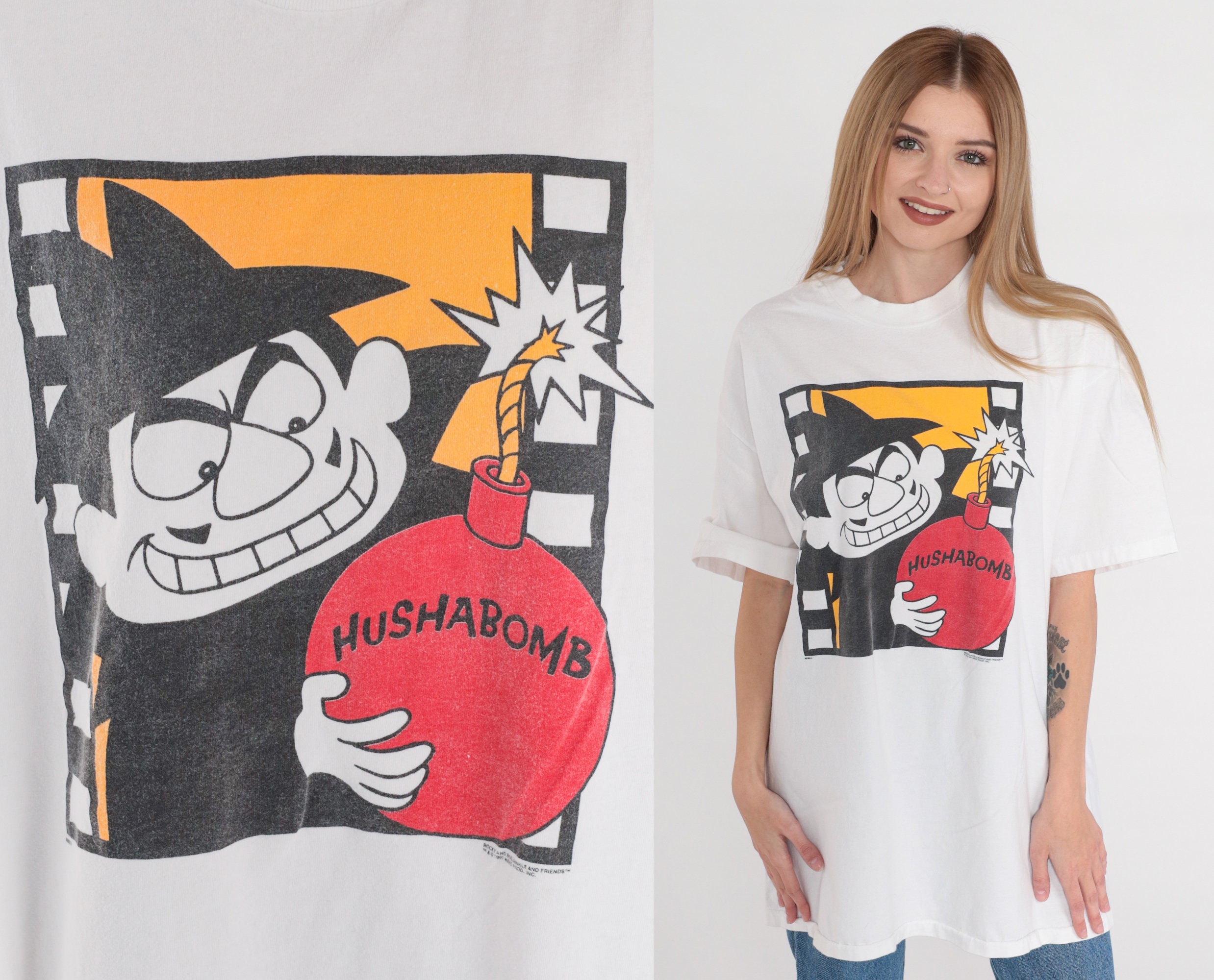 Boris Badenov Shirt 90s Rocky and Bullwinkle T-shirt Retro - Etsy