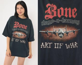 Vintage 1997 Bone Thugs-n-harmony T-shirt Art of War Tour