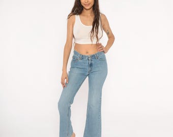Y2K Levi's 517 USA, Jeans, Boot Cut, Denim (size 6) - Etsy