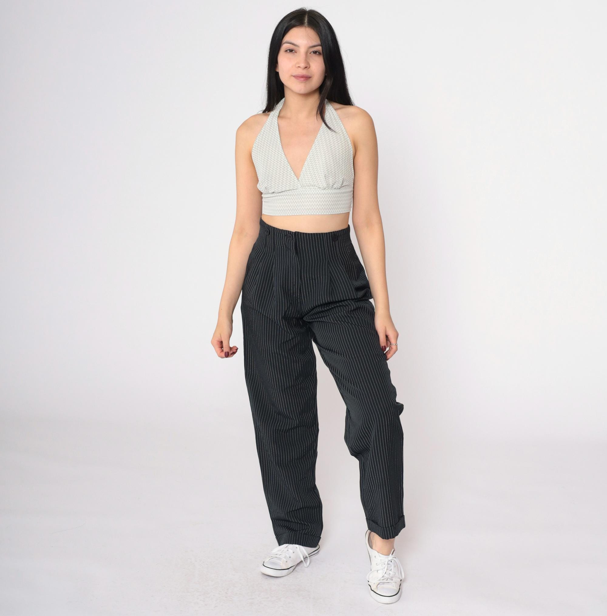 90s Pinstripe Pants - Etsy 90s Pinstripe Pants - Etsy