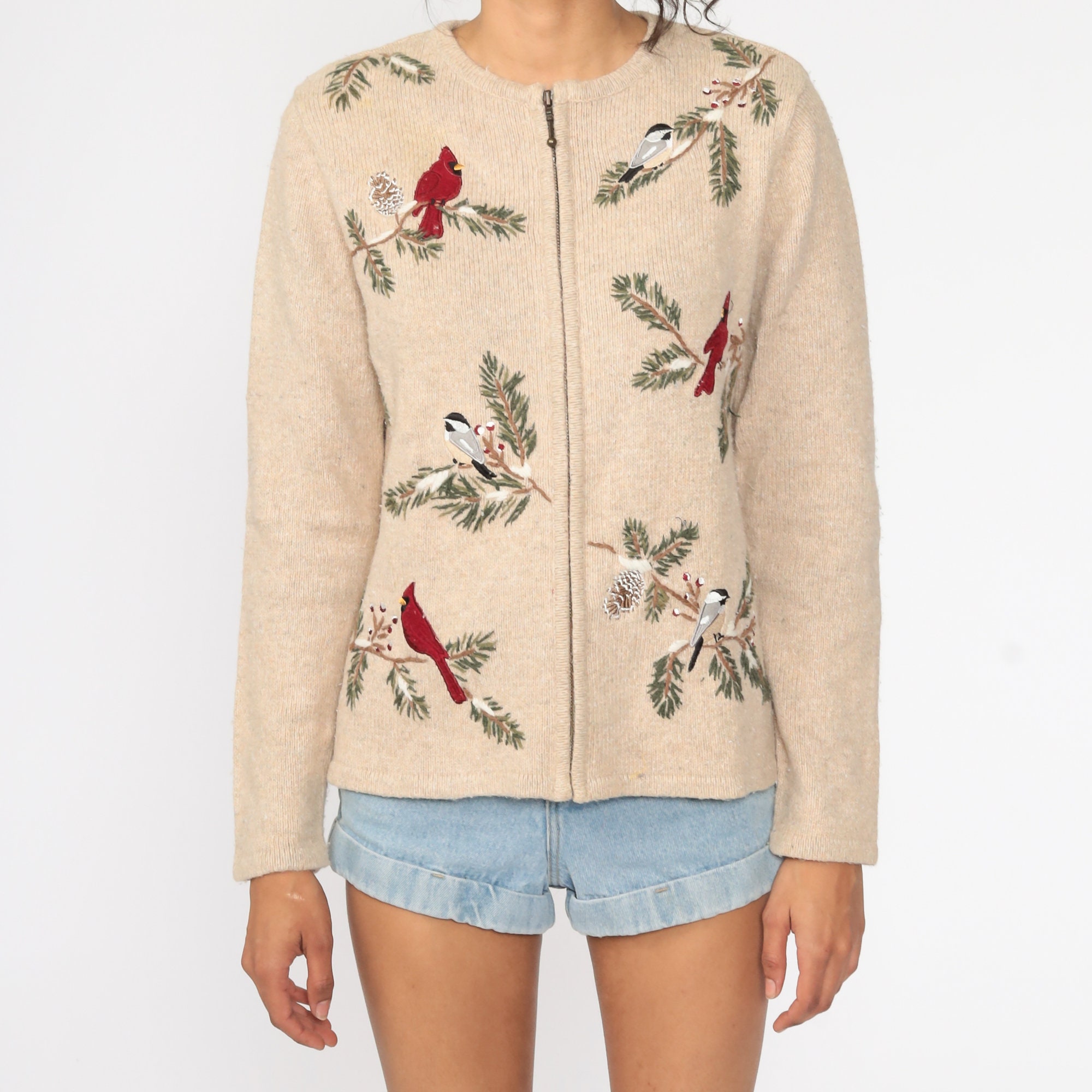 zara bird sweater