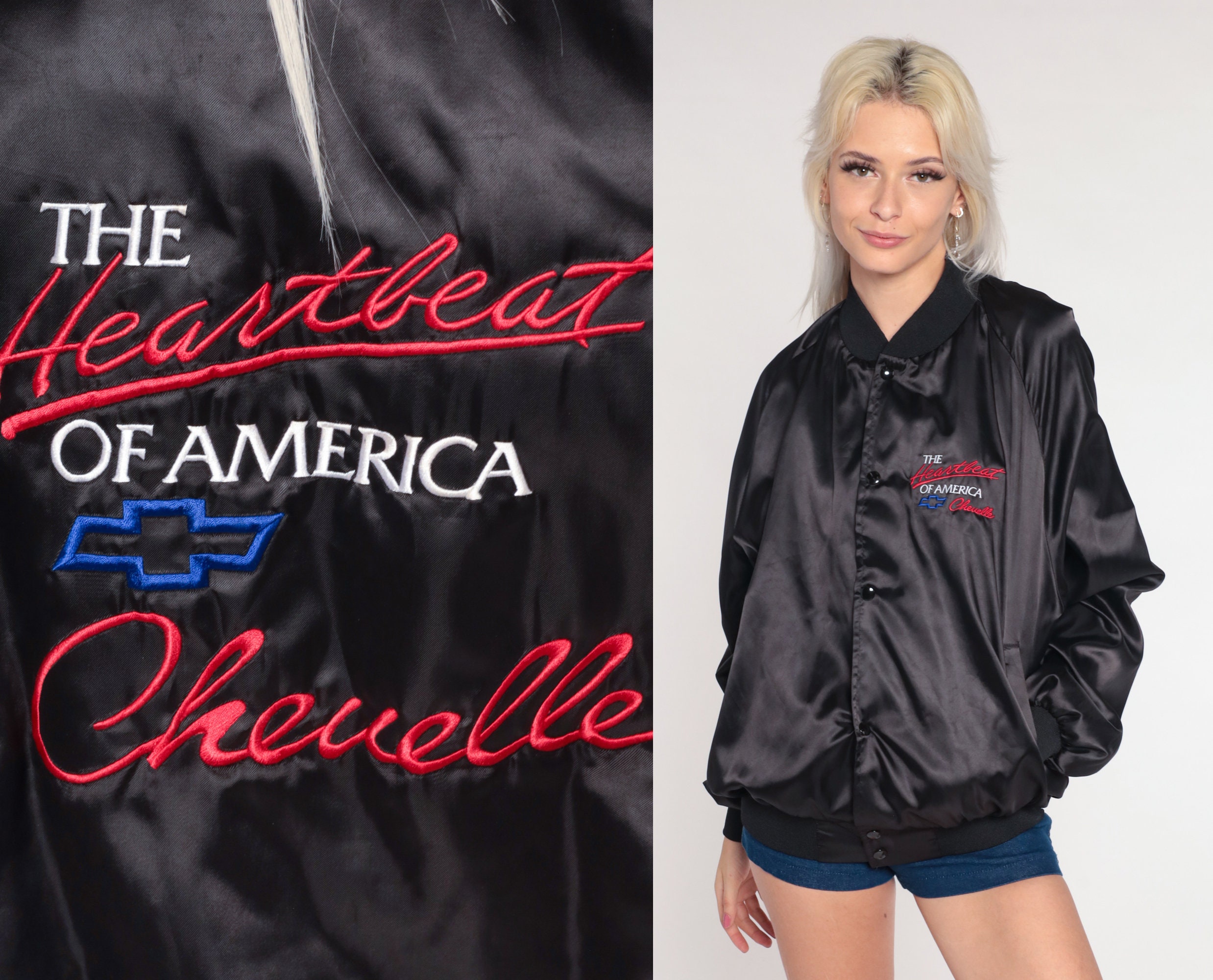 Personality recommendation Chevrolet Chevy Jacket Black Shop Now Online ...