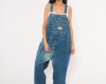 Vintage Pointer Brand Denim Overalls Made in USA Workwear