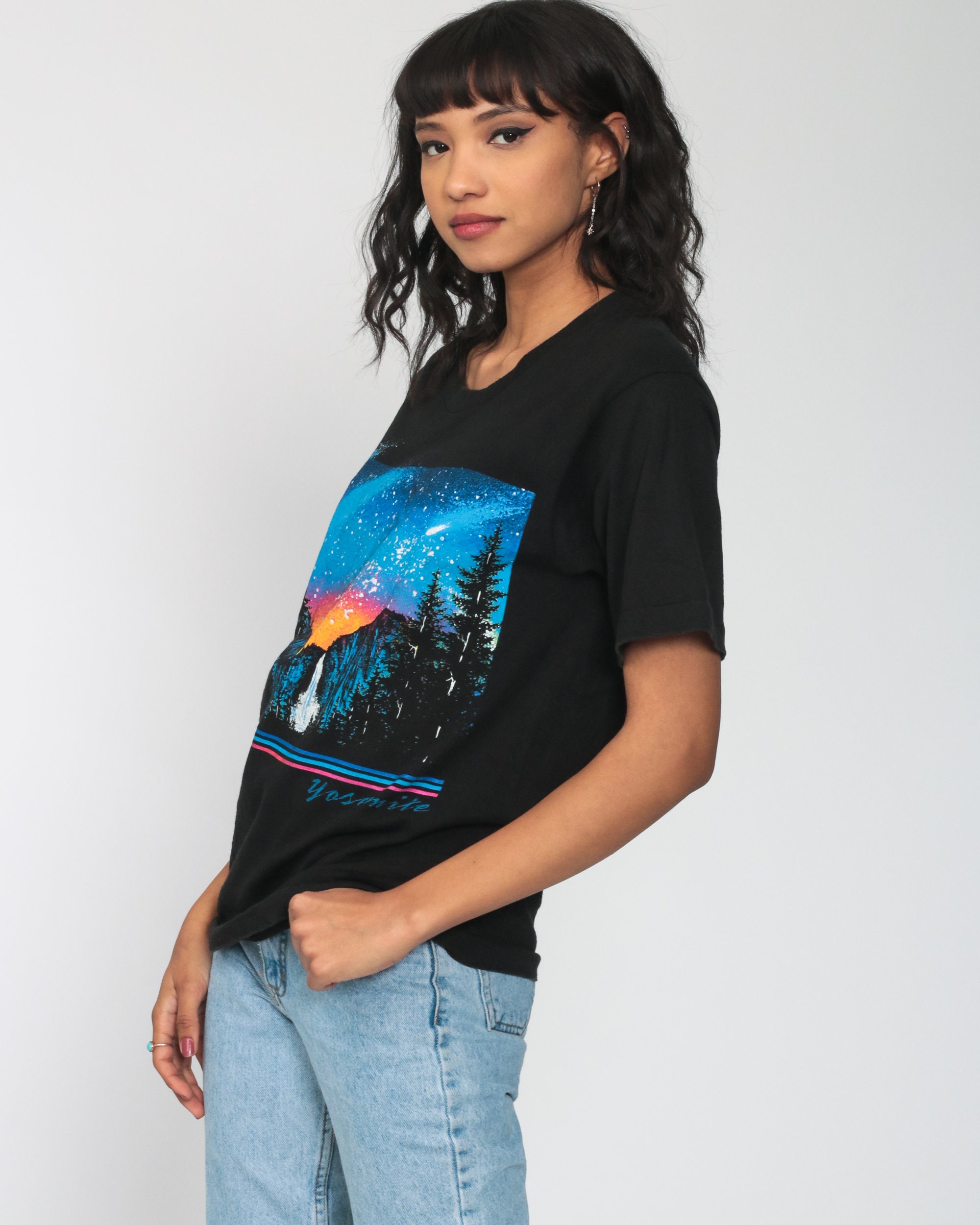 blue yosemite t shirt
