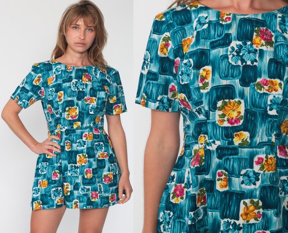 60s mod mini dress