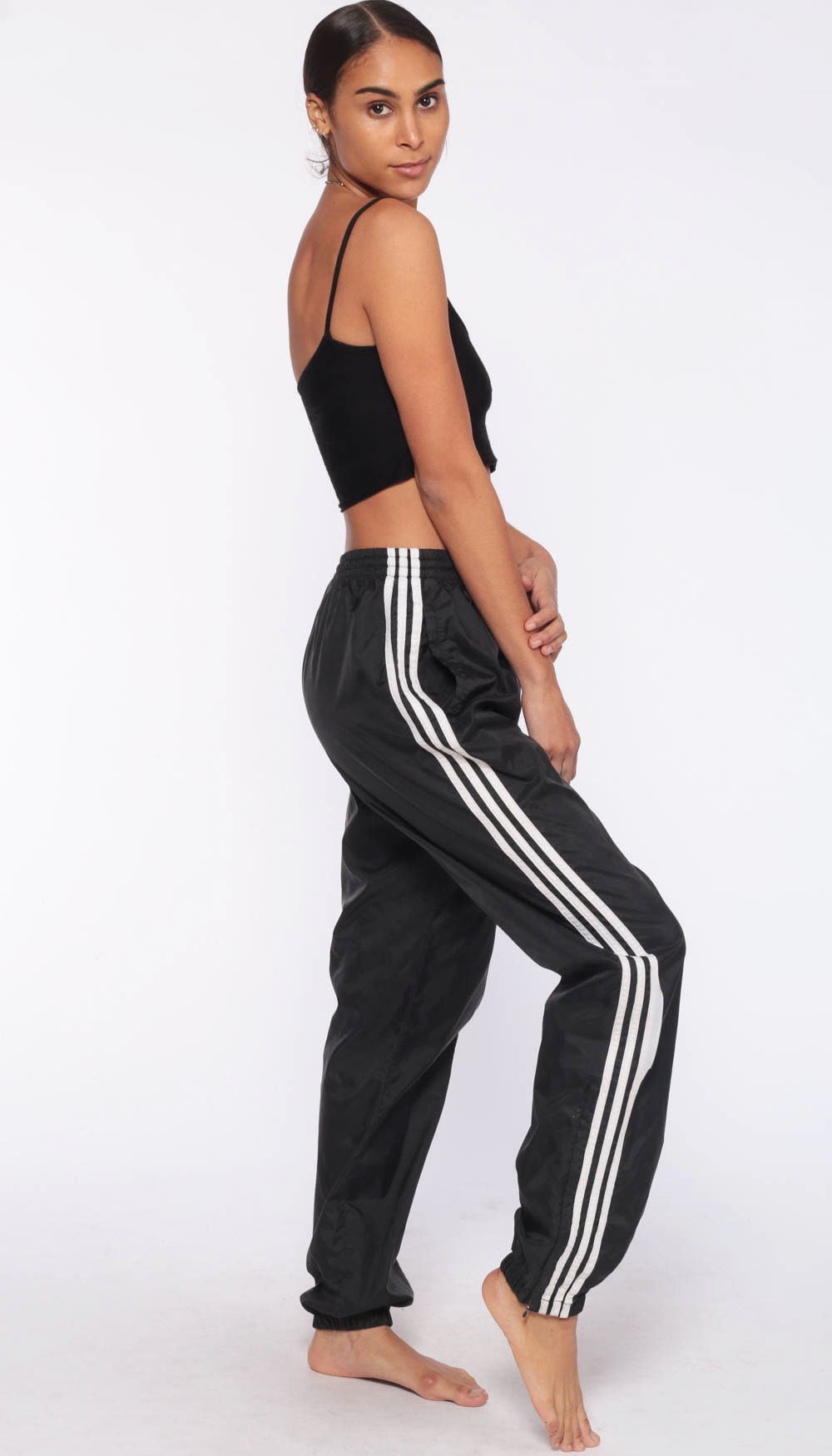 running track pants half