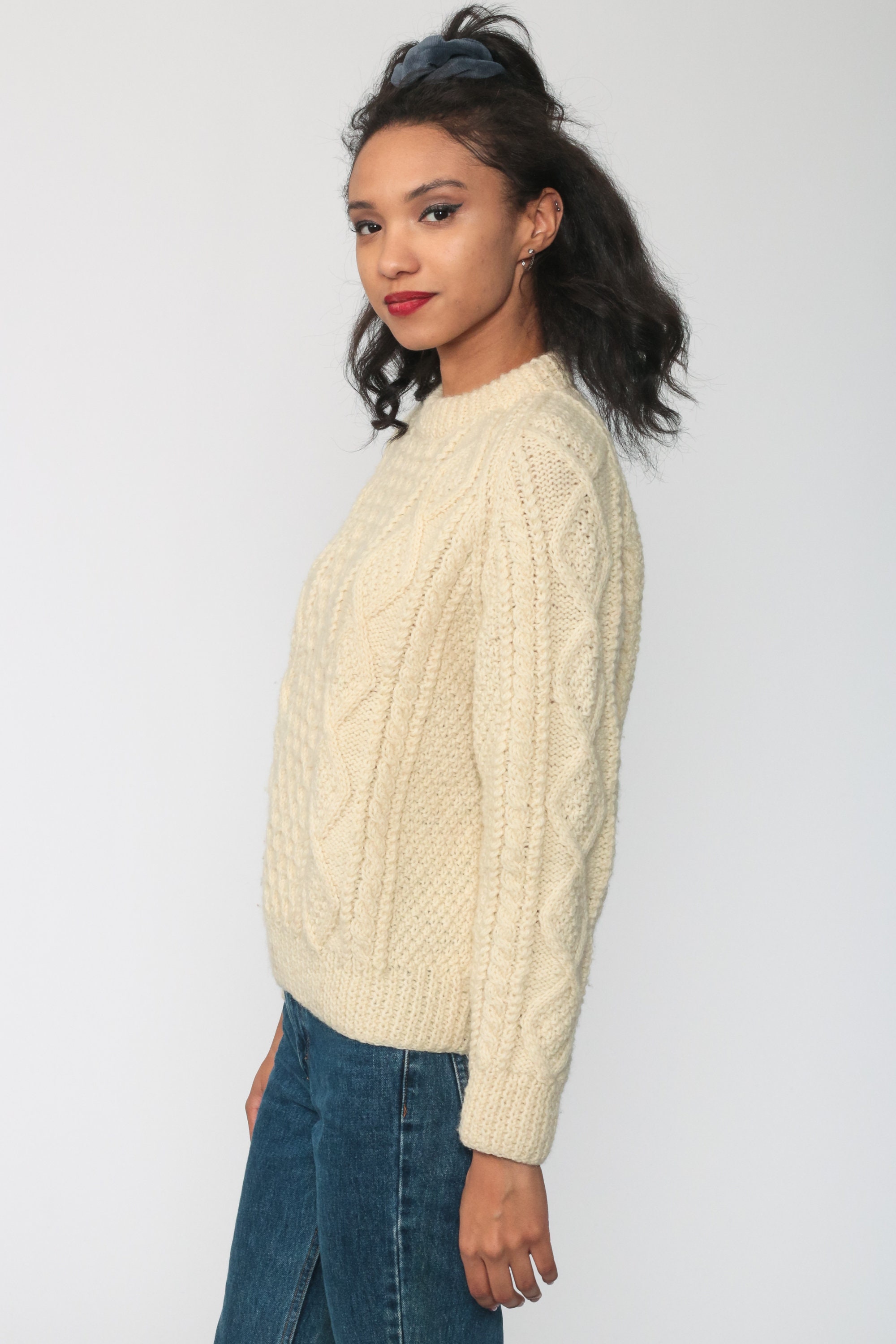 lands end wrap sweater