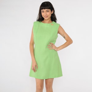 green gogo dress 60s gogo boots