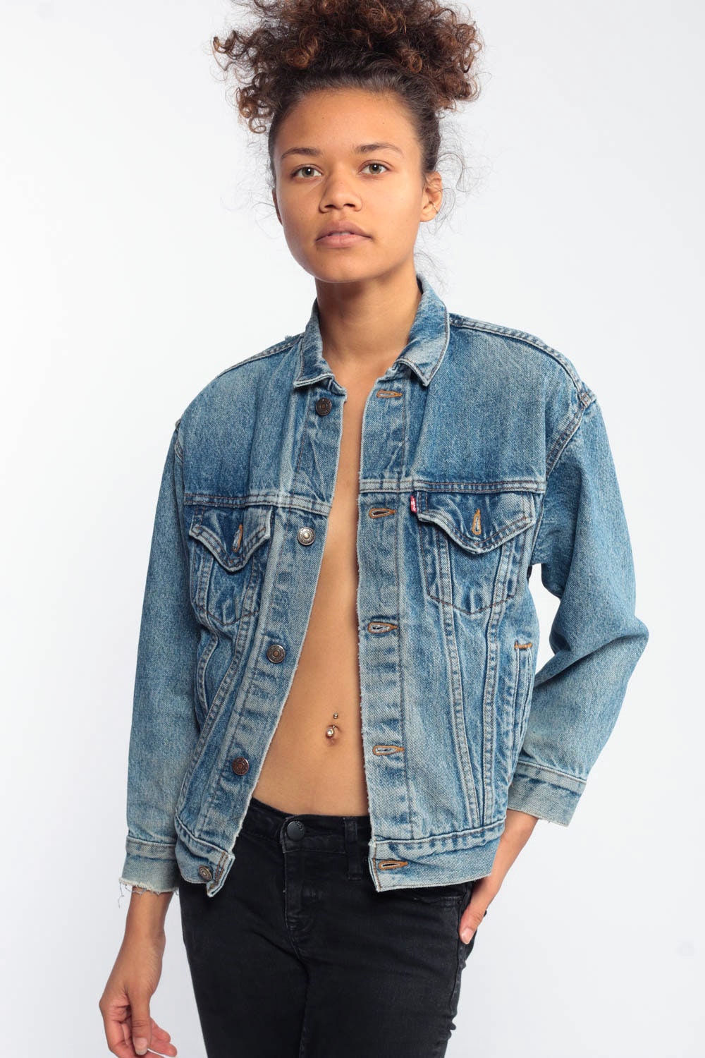 macys levis jean jacket
