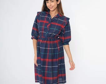tommy hilfiger plaid shirt dress Tommy Hilfiger Plaid Shirt Dress NWT Size 12