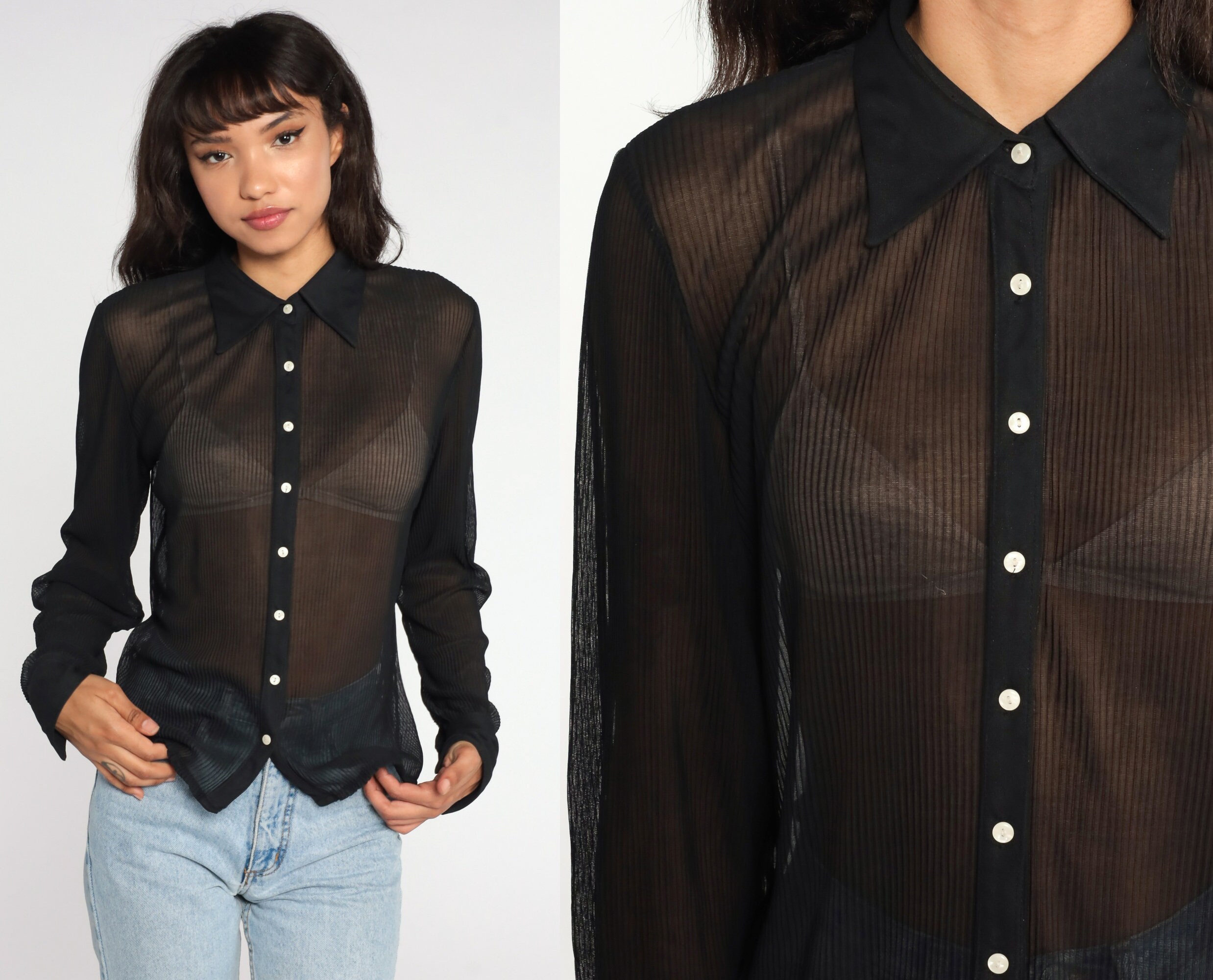 Shirt Vintage Dagger Collar 