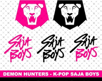 Kpop Saja Boys Logo Demon hunters cosplay - Digital png-svg-eps-AI