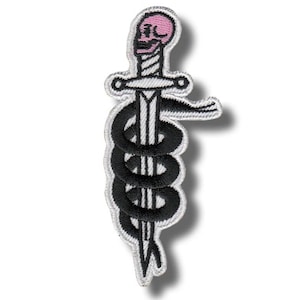 Frank Carter Patch Badge Applique ricamato in ferro su 08691b