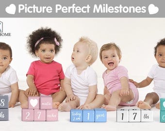 Baby Milestone Blocks