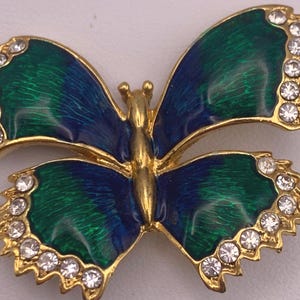 Vintage Butterfly Brooch
