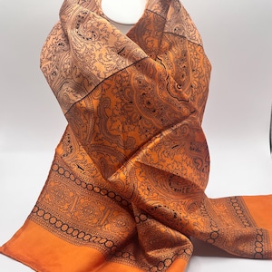 Vtg Paisley Scarf