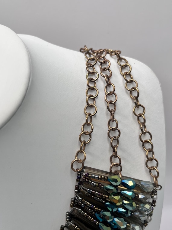 Vintage Bib Statement Piece - image 5