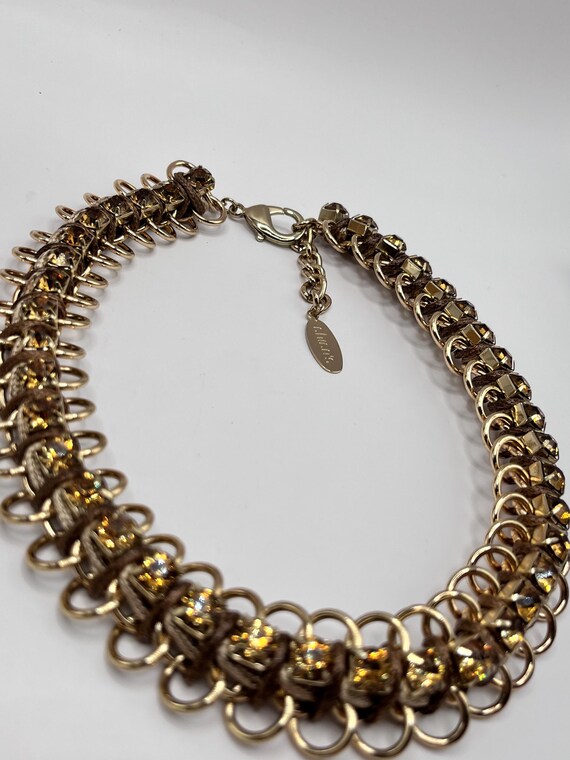 Vtg Chicos Amber Statement Piece - image 3