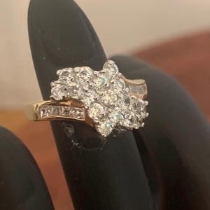 Cocktail Ring cz sz 8