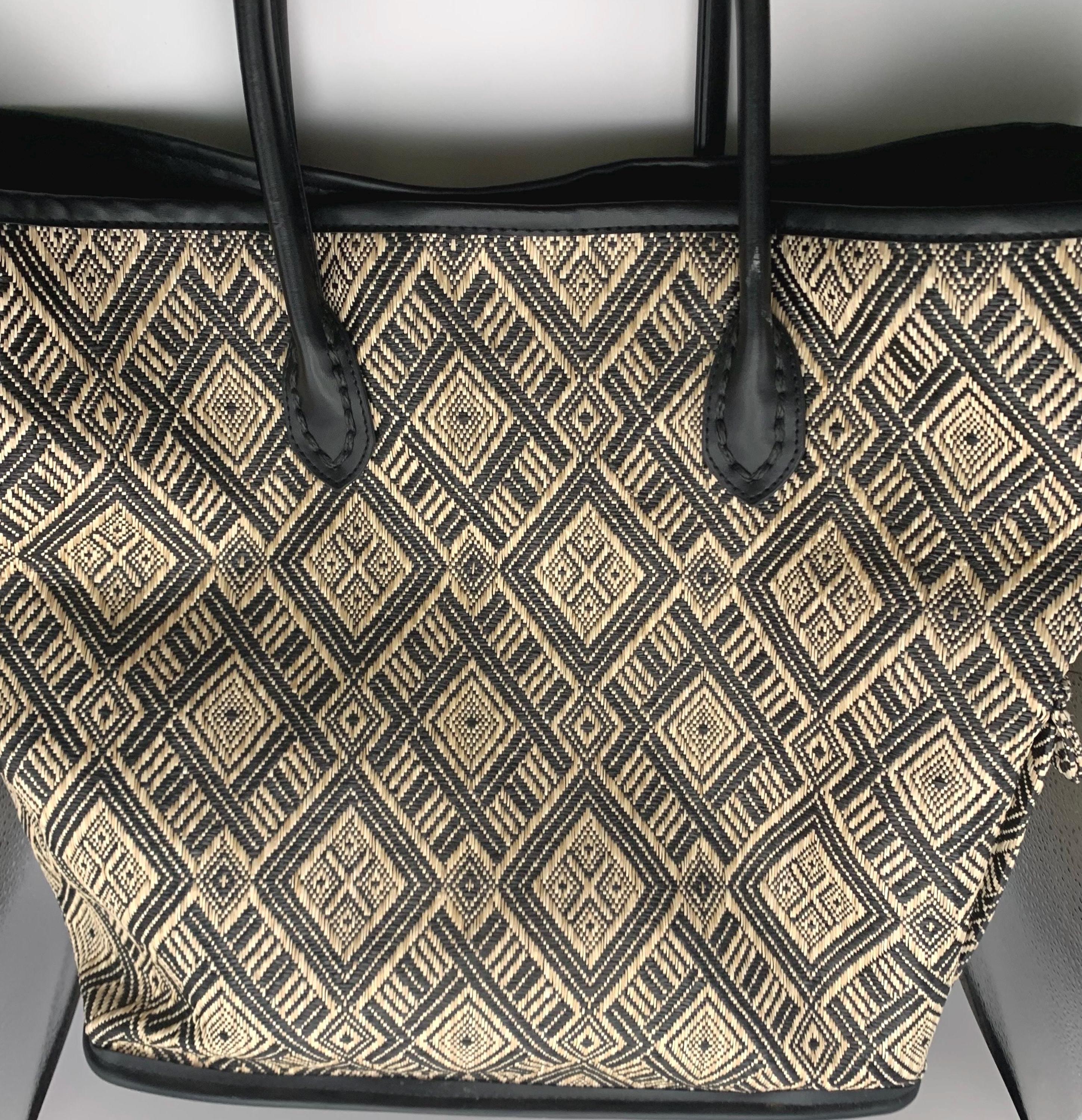Oversized Needlepoint Woven Backpack, 20x16x6, Weekender Travel Bag, Tote Bag HugMeBag for Cross Stitch or Needlepoint Travel Case/Project  main image 3