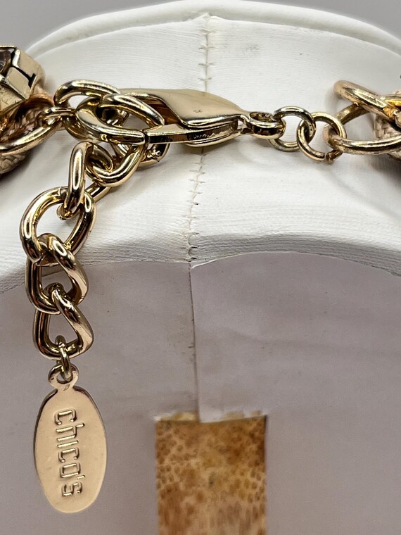 Vtg Chicos Amber Statement Piece - image 8