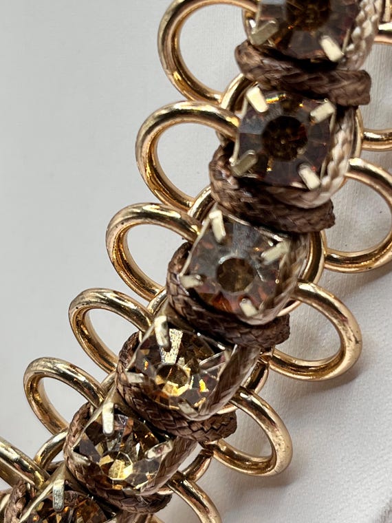 Vtg Chicos Amber Statement Piece - image 4