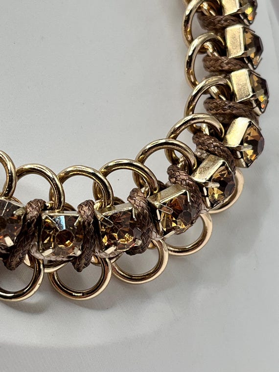 Vtg Chicos Amber Statement Piece - image 2