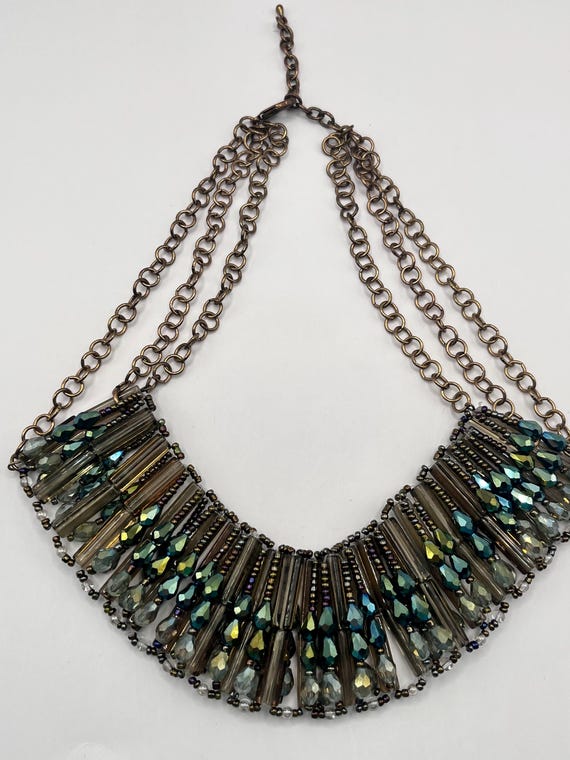 Vintage Bib Statement Piece - image 7