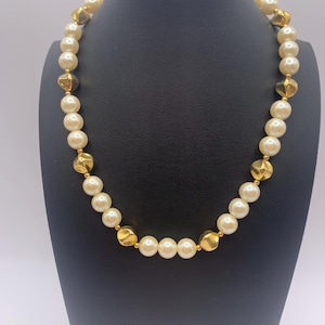 Faux Pearl Necklace