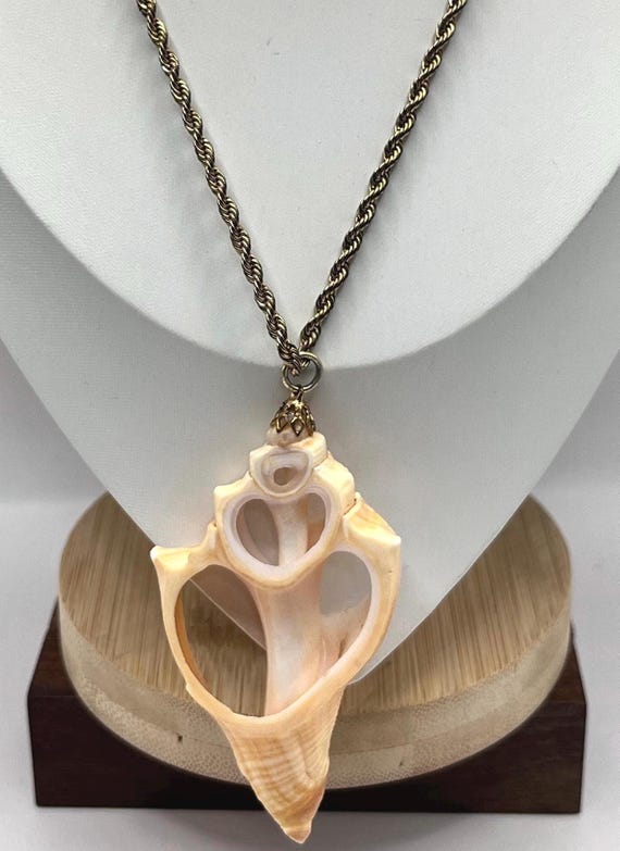 Handcrafted Seashell Pendant