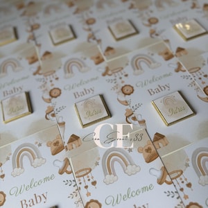 Carte Bienvenue chocolat