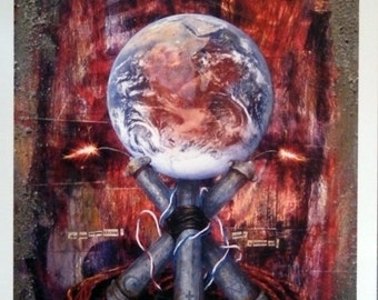 Giclee Print  "7 contemporary sins - Wrath"