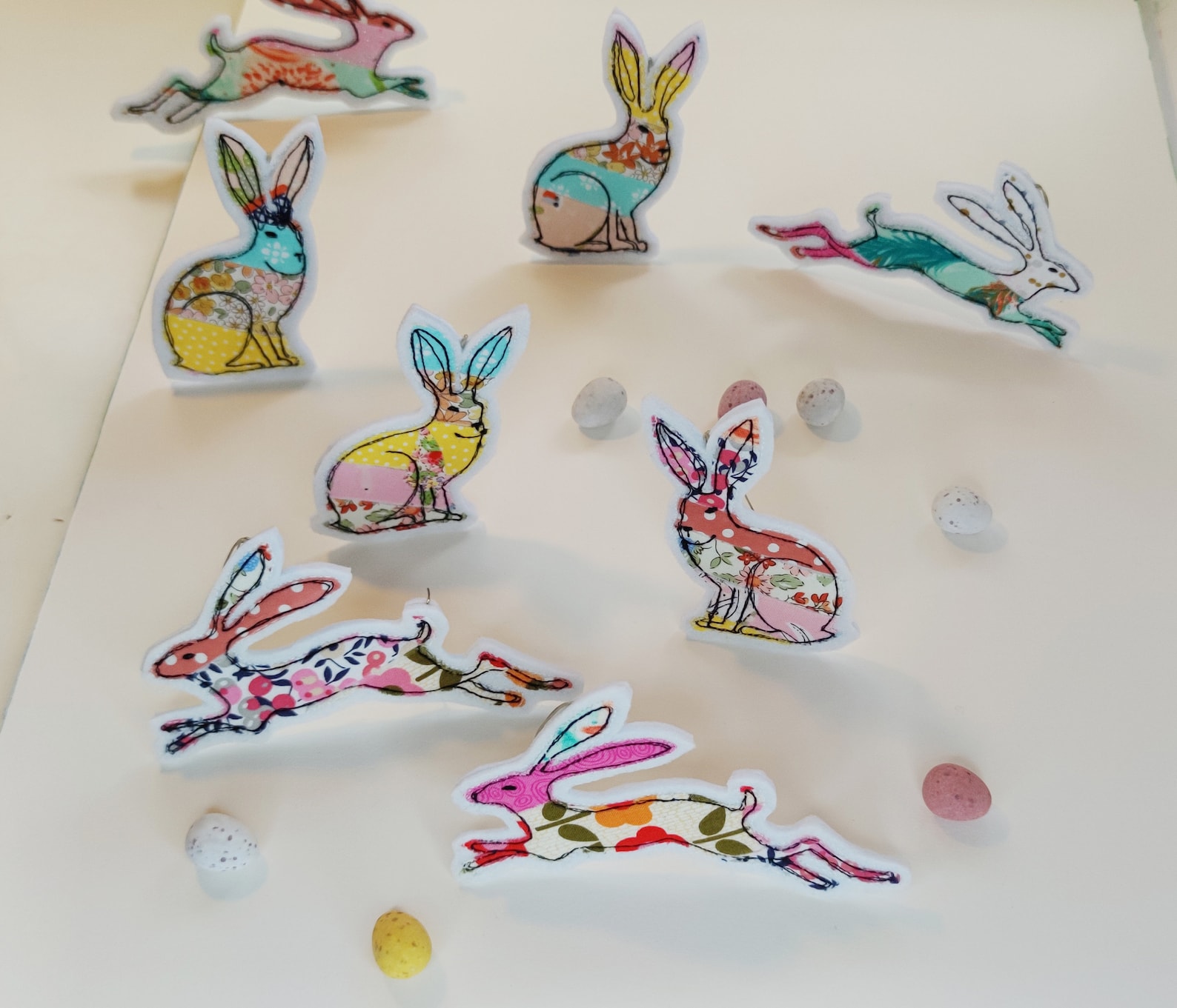 PDF Pattern Fabric Scraps Hare Pattern With Step-by-step Instructions ...