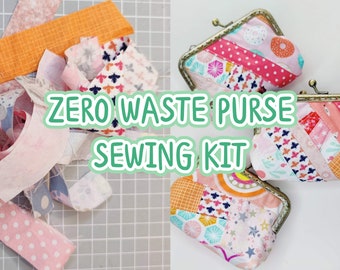 Zero Waste Card and Coin Purse sewing kit