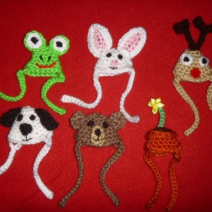 Choose - Tiny pet hat for Sugar Glider, Ferret, Guinea Pig, Rat, small rodent -Humorous -made to order