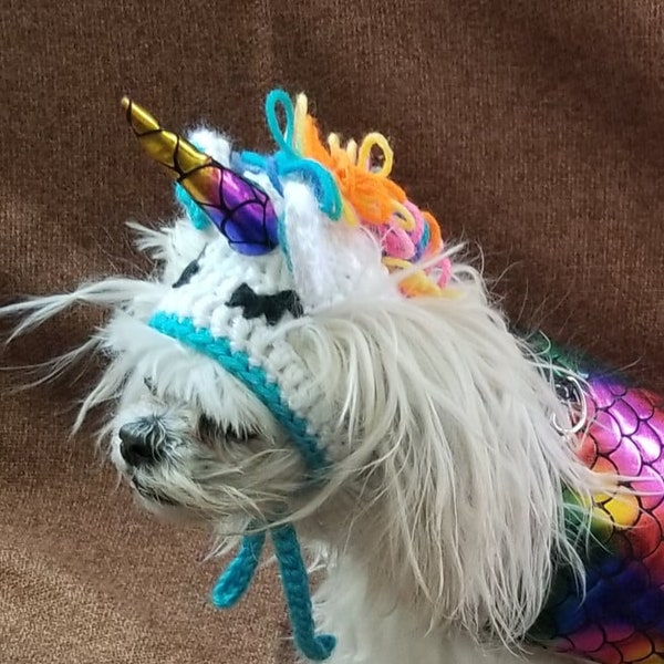 Unicorn Pet Costume - Etsy