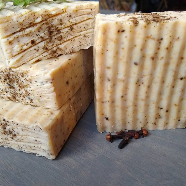 Clove Honey Mead Goat Milk Spice  Artisan Natural Luxury Bar