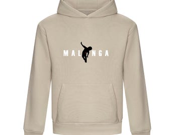 Lasith Malinga Icons Heavyweight Hoodie in Various Colours and Sizes Cricket Legend