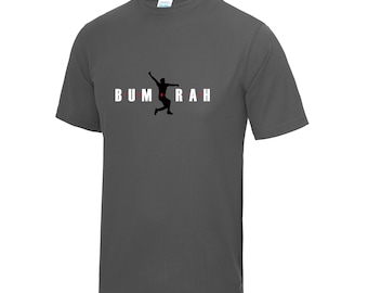 Jasprit Bumrah Icons Cool T-Shirt in Various Colours and Sizes Cricket Legend
