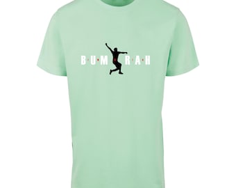 Jasprit Bumrah Icons Cotton T-Shirt in Various Colours and Sizes Cricket Legend