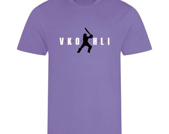 Virat Kholi Icons Cool T-Shirt in Various Colours and Sizes Cricket Legend