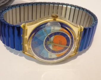 アンティーク Swatch 初代オートマブルーマチック　SAN100 1991 アンティーク Swatch 初代オートマブルーマチック SAN100 1991