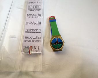 スウォッチGK102 ノーチラス 1986 オートマチックコンバージョン Swatch Watch GK102 